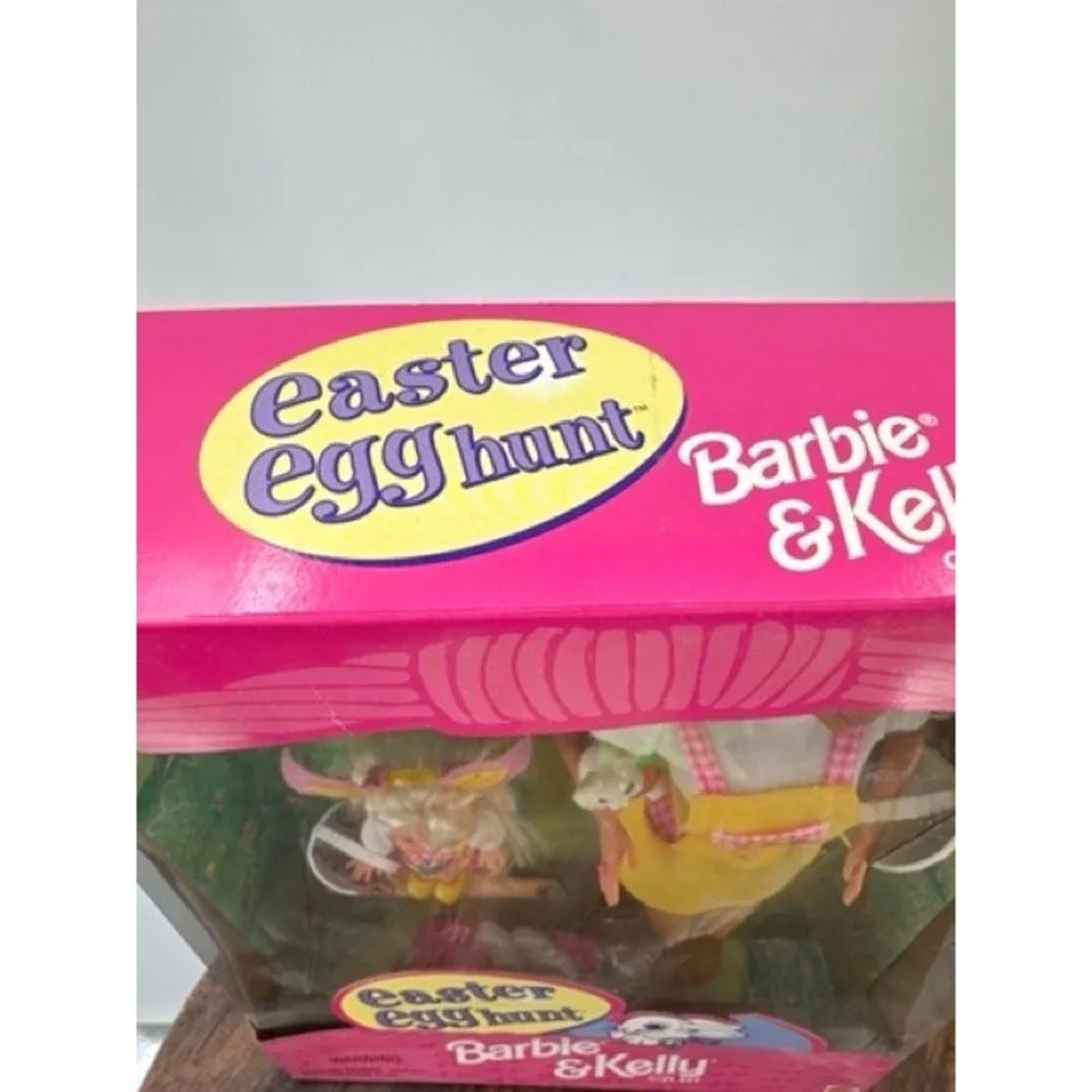 Vintage 1997 Barbie and Kelly Easter Egg Hunt Gift Set Special Edition Mattel